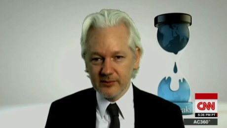 Wikileaks Julian Assange Clinton material emails ac_00000000