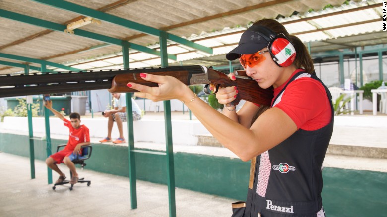 Bassil, 27, is tipped to become Lebanon&#39;s first ever Olympic gold medalist. 