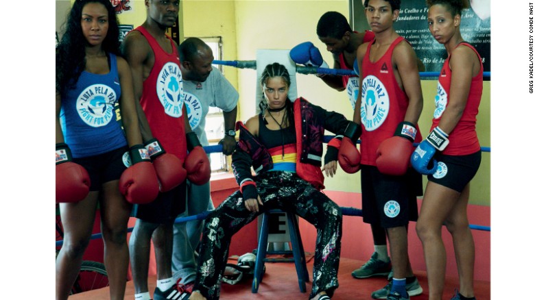 In the August 2016 issue of Vogue Brazil she demonstrated one of her other passions -- boxing. The high fashion shoot centered around an initiative in one of Rio&#39;s favelas called &lt;a href=&quot;http://fightforpeace.net/&quot; target=&quot;_blank&quot;&gt;Fight For Peace&lt;/a&gt;, which teaches underprivileged children to box.