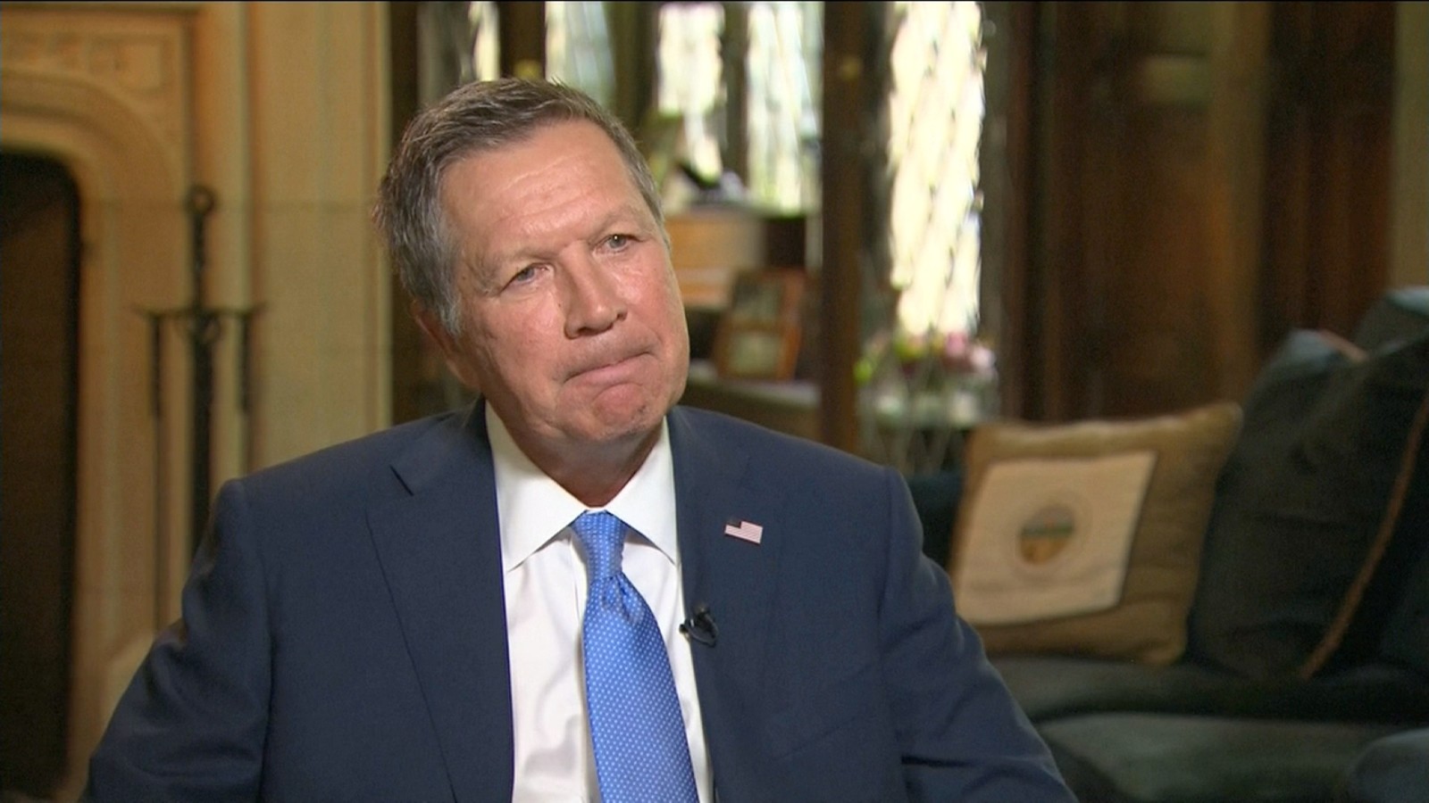 Kasich: I wish I could be enthusiastic about election