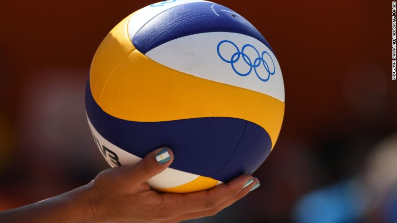 The official ball of the Rio 2016 Games, which will see 96 athletes compete for gold in the men&#39;s and women&#39;s events.