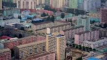 View of East Pyongyang from the Juche Tower