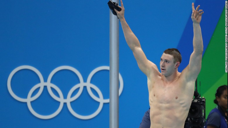 Ryan Murphy claimed his second gold of the Games after winning the 200-meter backstroke title.