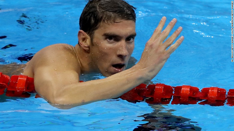 Michael Phelps won the 200-meter individual medley for the fourth successive Games.