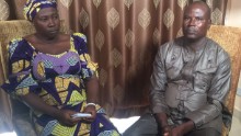 Esther Yakubu and Yakubu Kabu say they still hope their daughter will come home safely.