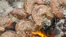A churrascaria, a Brazilian barbecue restaurant that provides an endless supply of grilled meat cuts directly to patrons tables, is carnivore heaven. Churrasco is also available in other countries, including Bolivia, Ecuador, Guatemala and Portugal.