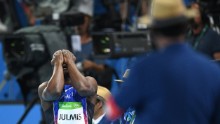 Disappointment for Julmis, who was competing in his second Olympics and has yet to reach a final.