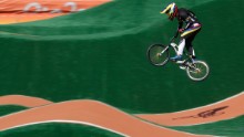 High-flying Mariana Pajon is defending her BMX Olympic title in Rio