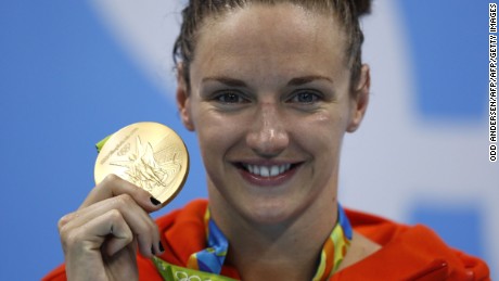 How love fueled swimmer's gold medal rush