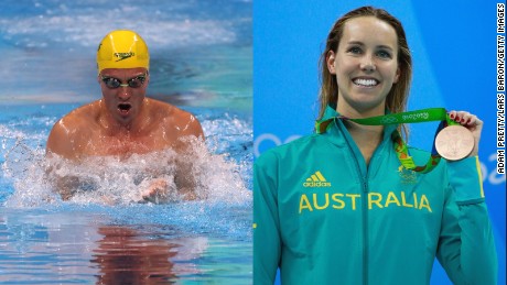 Aussie swimmers' night out ends badly
