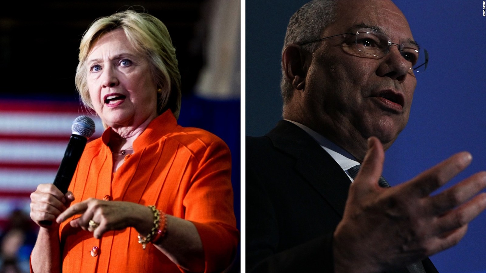 Report: Colin Powell advised Clinton on email