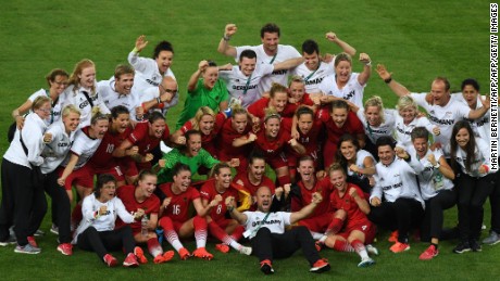 Germany's soccer joy