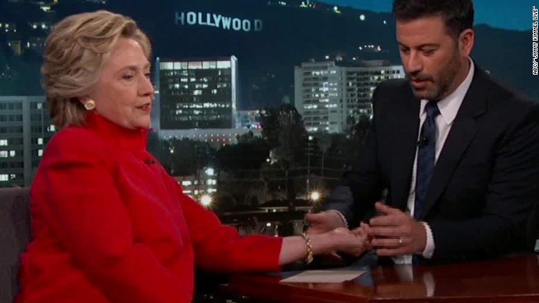 See Hillary Clinton laugh off health questions 