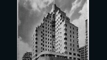 Anstey's is renowned as one of the most striking examples of the art deco style of the time, built in the tradition of raised, curved ziggurats that originated in ancient Mesopotamia.