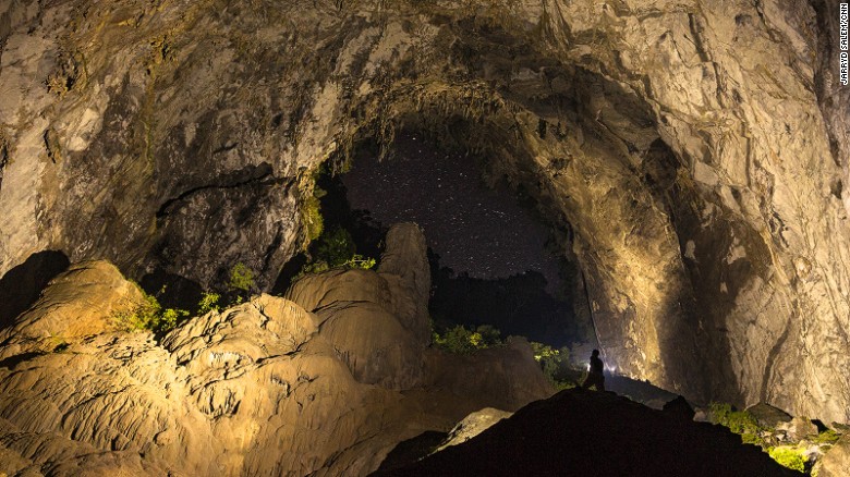 Tourism development poses a potential threat to the environment of the cave.