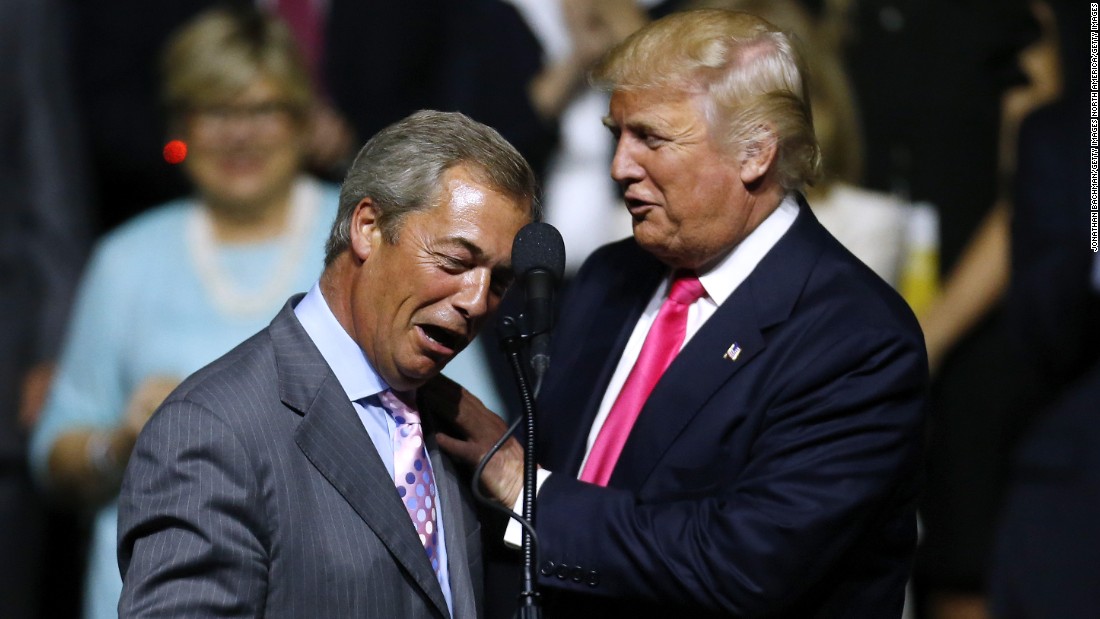 Nigel Farage's advice to Trump