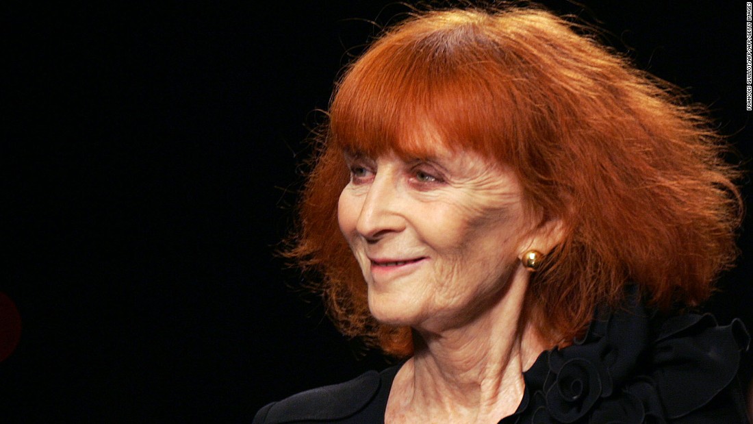 Designer Sonia Rykiel died Thursday at the age of 86.