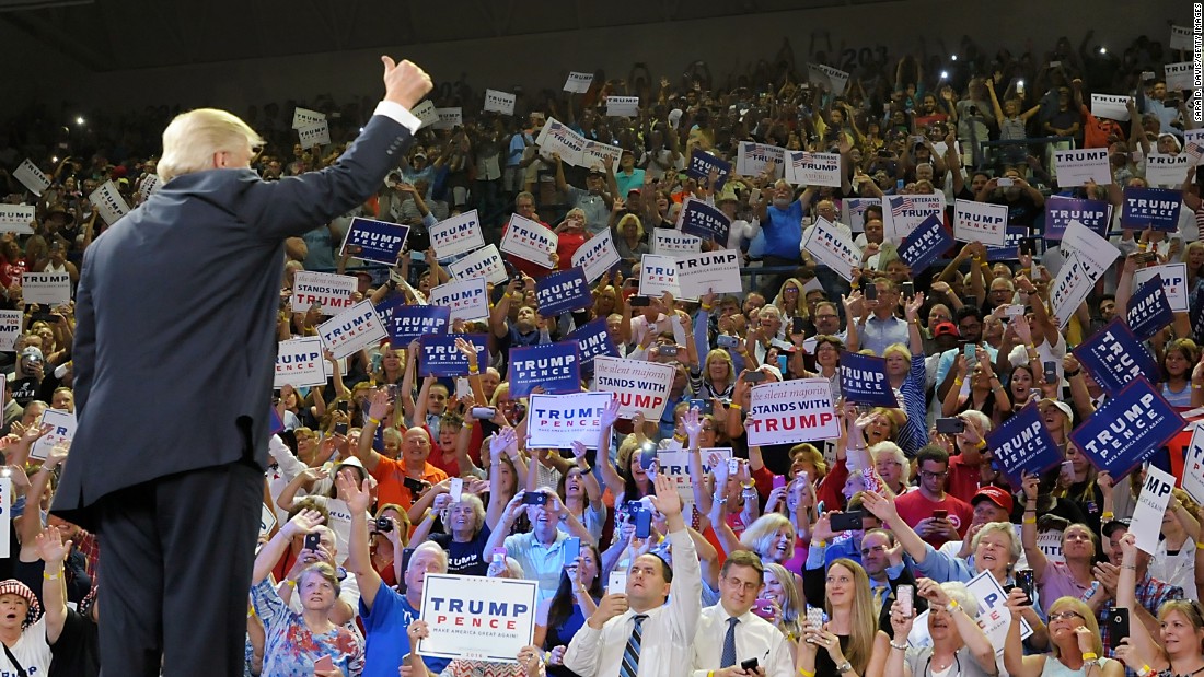 Trump's supporters and their bloody words of war