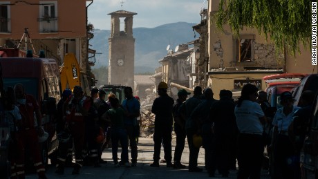 Life in the rubble of deadly quake