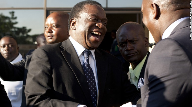 Nicknamed &quot;Ngwena&quot; (The Crocodile) because of his ruthlessness, Emmerson Mnangagwa has held various senior posts in the country&#39;s defence and internal security apparatus.