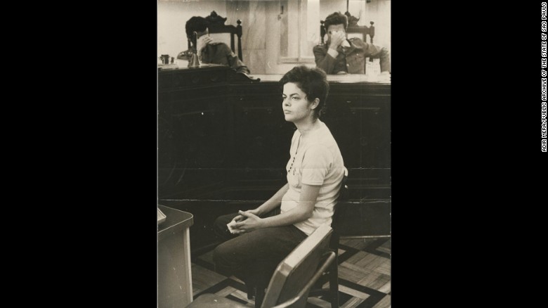 As young Marxist during Brazil&#39;s military dictatorship, Dilma Rousseff was charged by a military court with subversion and jailed in November 1970. Rousseff has said she was tortured with electrical shocks by her captors during her imprisonment.