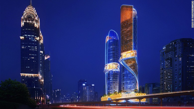 The high-tech hotel will sit in the city&#39;s business center, neighboring Dubai Internet City and Al Kazim Towers.