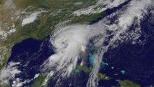 Hermine from space