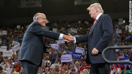 Giuliani not surprised Republicans backing away from Trump