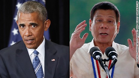 Obama, Duterte exchange 'pleasantries' after spat