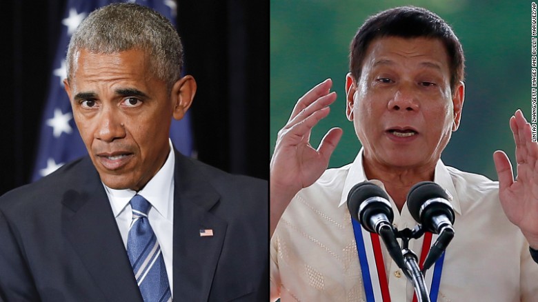 After cursing Obama, Duterte expresses regret