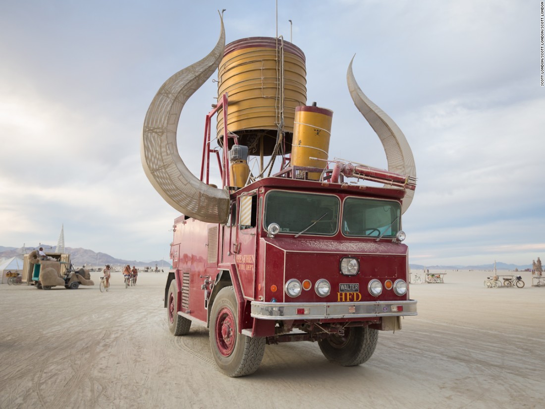 Burning Man's Mutant Vehicles eat dust, and people?