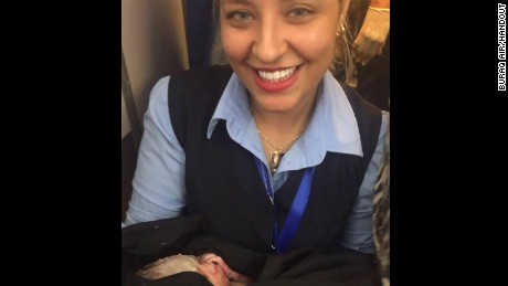 Baby born on flight gets free tickets for life