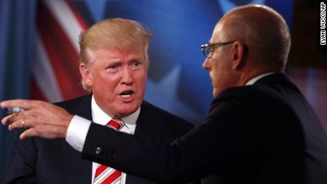 Trump calls for debate change