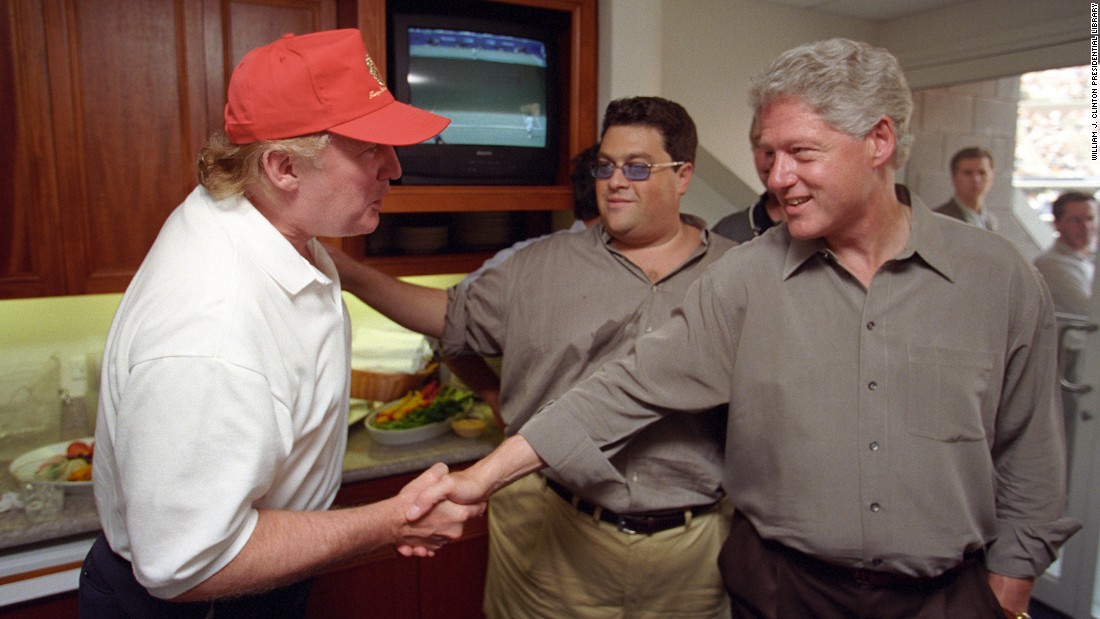 Newly Released Photos Show How Close Bill Clinton Once Was With Trump 4940