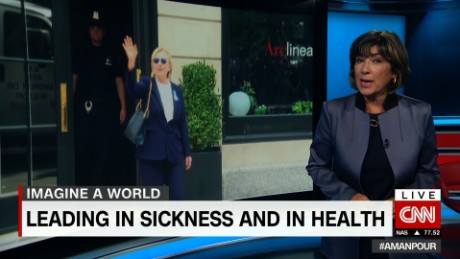 Amanpour: Can't a girl have a sick day?