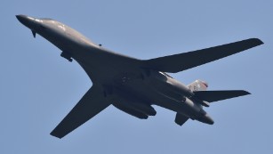 US B-1 bombers fly over South Korea