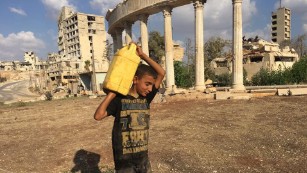 In Aleppo, relieved residents emerge from rubble during ceasefire