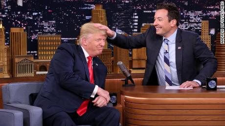 Fallon, and his staff, are very smart. They knew this moment would go viral. It also helped cover up the toe-sucking interview that had preceded it.