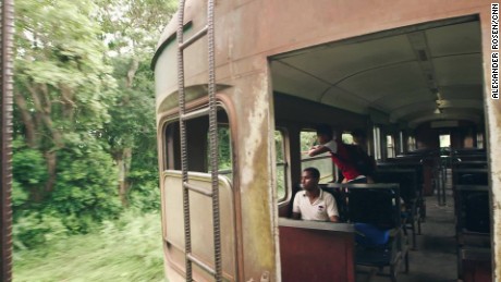 Waiting for the train in Cuba