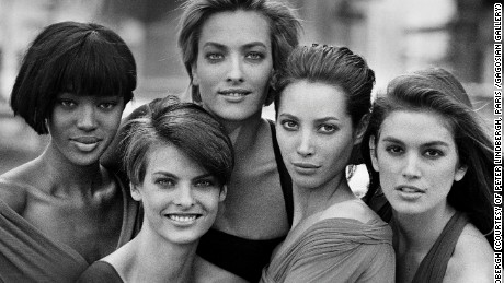 Striking photos of top models