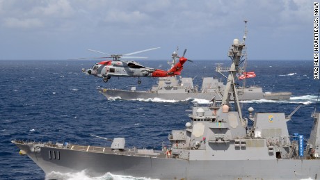 US, South Korean missile destroyers in fresh show of force to North Korea