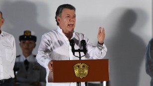 Colombian President Juan Manuel Santos