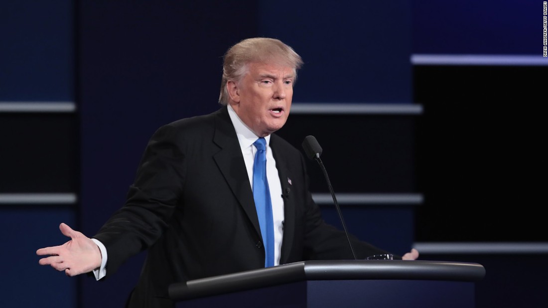 Debate Commission Donald Trump Had Audio Issues