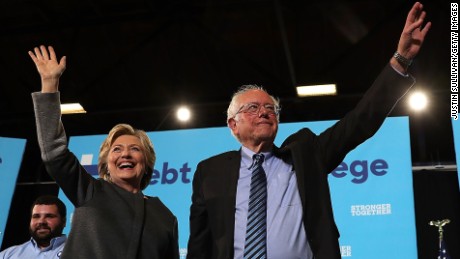 Clinton and Sanders woo millennial voters