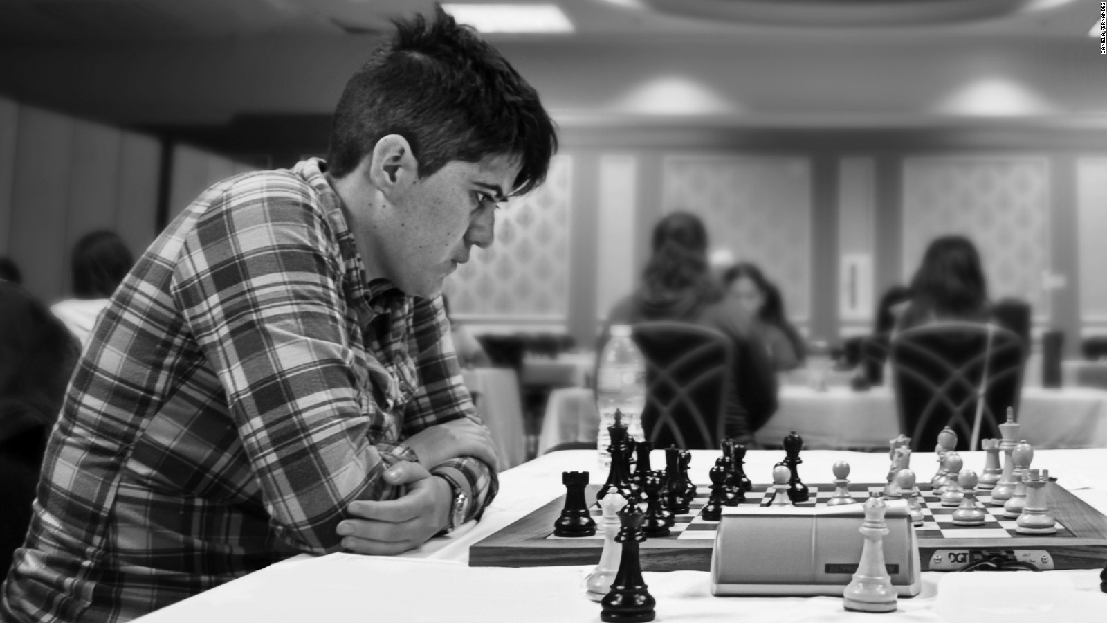 Former Pan American champion chess player Carla Heredia.