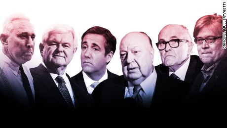 The men in Trump's boys club