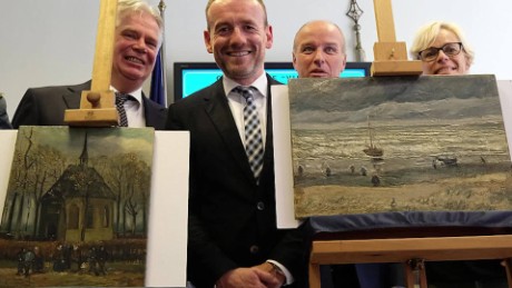 Stolen Van Gogh paintings found after 14 years