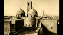 The clock tower of the Dominican Mission Church in Mosul, built in the 1870s, was a gift from Empress Eugenie of France.