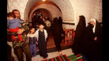 The mosque of the prophet Yunus (Arabic for Jonah from the Bible) stood on one of the two most prominent mounds of Nineveh's ruins and served at one time as an Assyrian Church. It contained Jonah's tomb and was destroyed by ISIS in 2014.