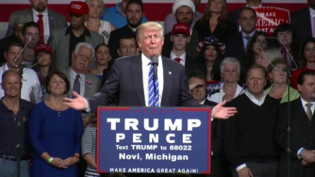 What does it take to make Trump laugh?